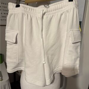 Wild Fable White Cargo Shorts